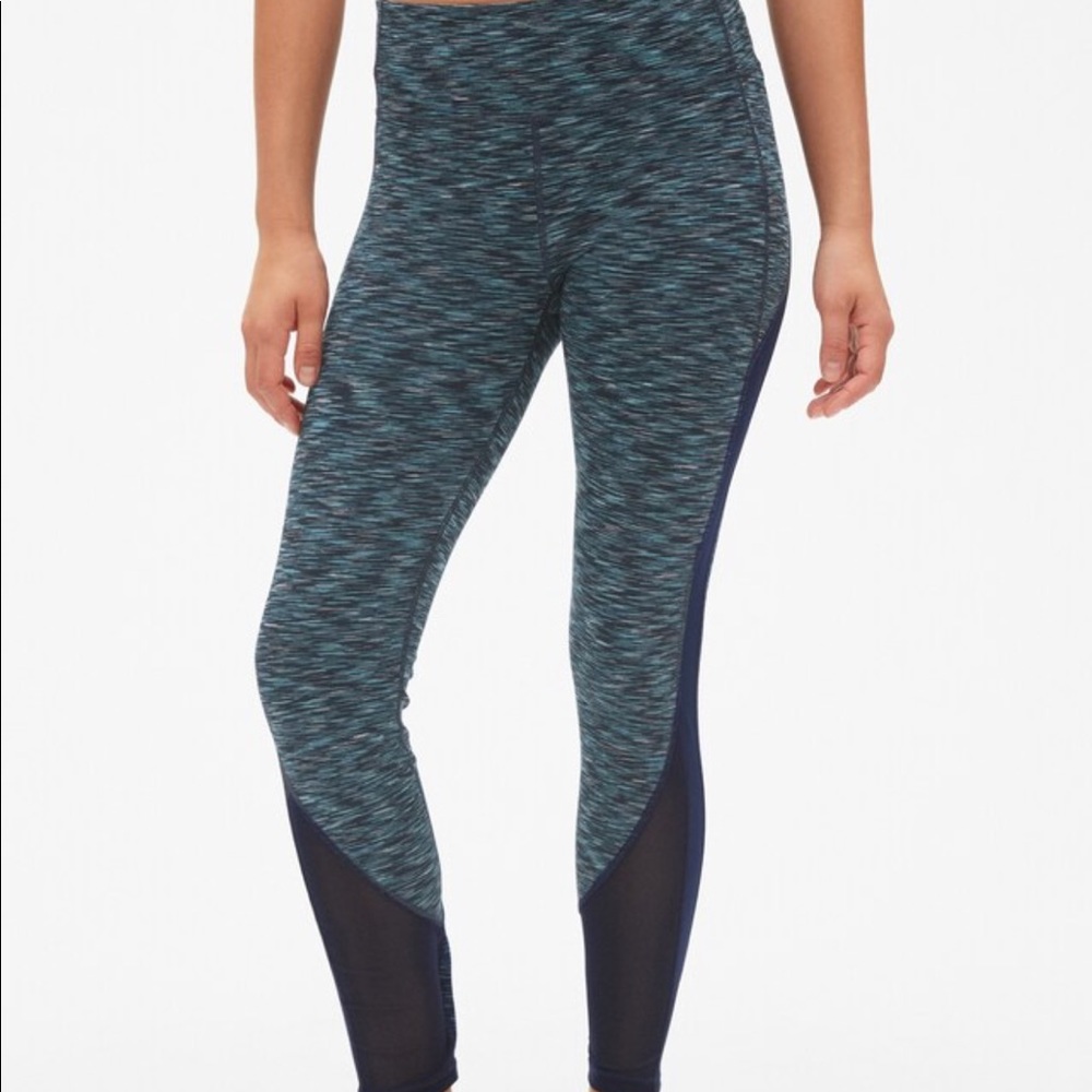 Blackout Spacedye Mesh Full Length leggings